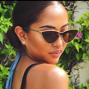 Italian cat eye glasses